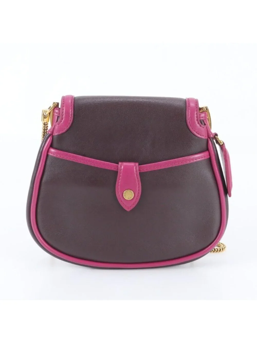Louis Vuitton Art Deco Trapezio Chain Leather Shoulder Bag